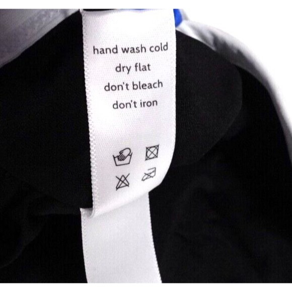 *Andie Swim The Cove Top V Neck Swimwear Black/White Sz XXL New with Tags AT157 - Picture 6 of 6